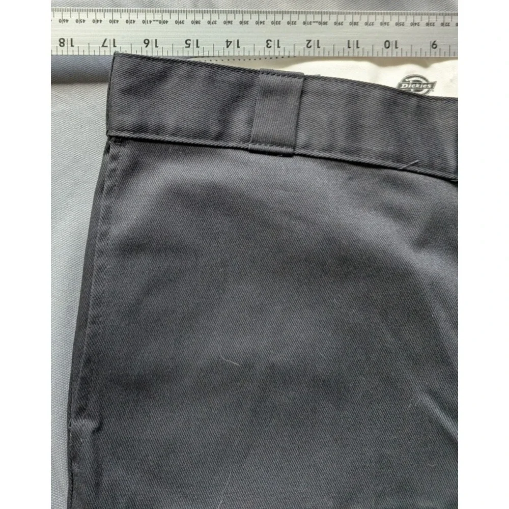 Black Dickies 36 X 34 Flex 874 Original Fit black Work PANTS RN20697 superb cond